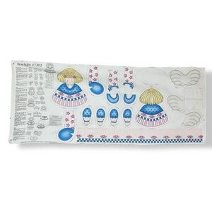 Vintage 90s‎ Daisy Kingdom Starlight Soft Doll Angel Plush Kit Fabric Panel #K11